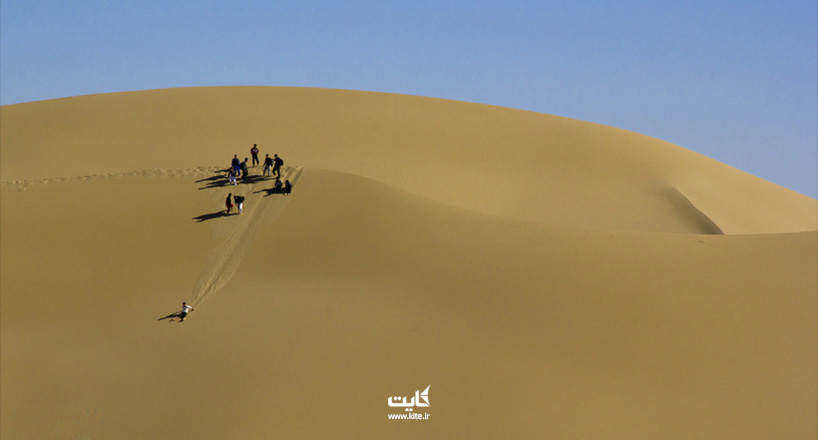 راهنمای گردشگری سفر به کویر متین آباد کاشان 